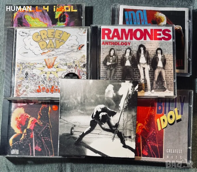 Billy Idol - Green Day - The Clash, снимка 1