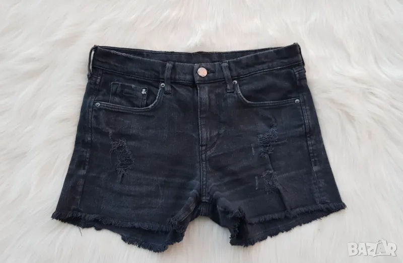 Къси дънкови панталони H&M размер ХS , снимка 1