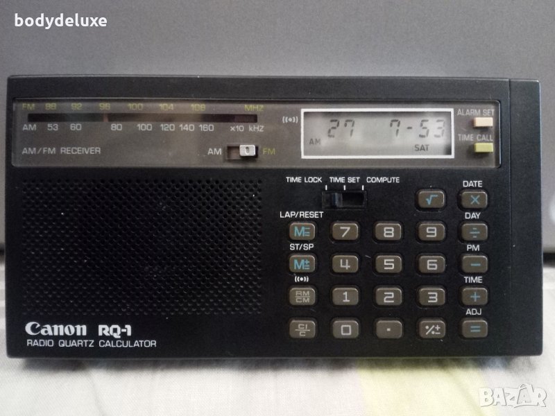 Canon RQ-1 портативен радио калкулатор, снимка 1
