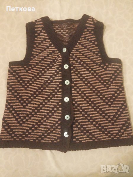 Дамски вълнен елек , снимка 1