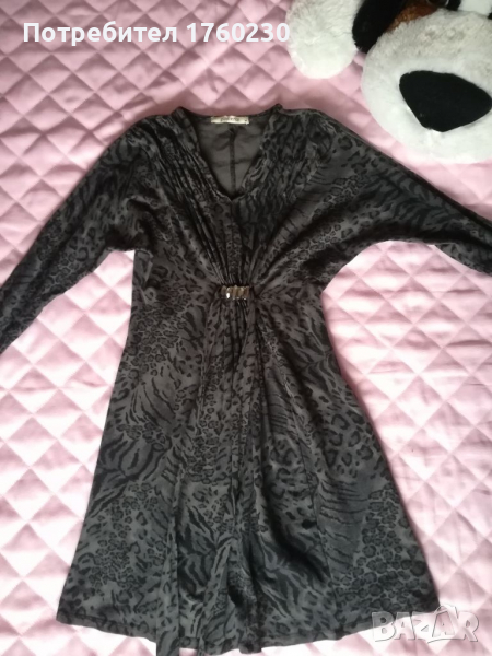 Дамска рокля Bershka с коланче , снимка 1