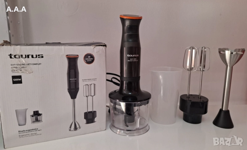 Пасатор Taurus BAPI 1200 ROCKET COMPLET 3в1 1200W, снимка 1