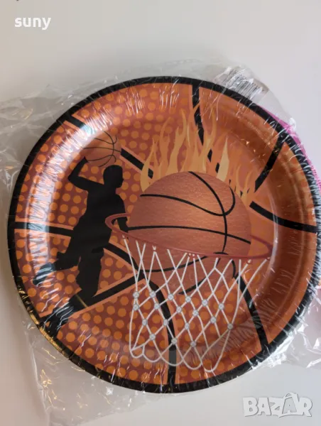 Парти чинийки Баскетбол, снимка 1