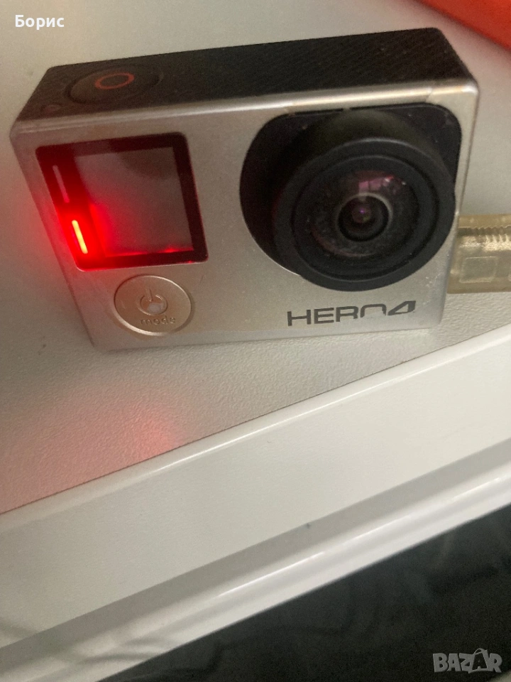 GoPro Hero 4,Silver, отлична, снимка 1