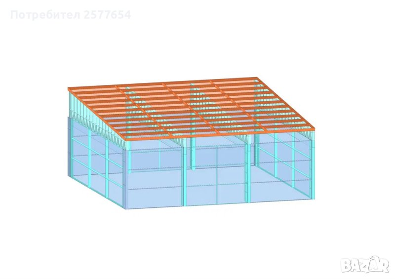 ЛИЗИНГ - Халета, Хале, Магазини, Магазин, Складове 100м2, снимка 1