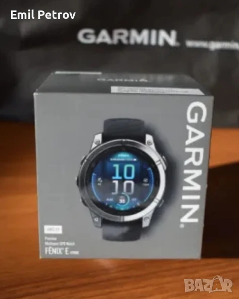 Garmin Fenix E 47 мм AMOLED със силиконова каишка, снимка 1