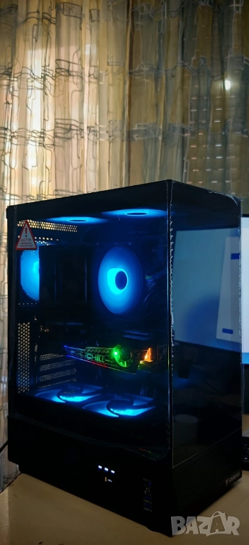 ТОП Гейм PC Ryzen 5 7600X/32Gb/1.5TB SSD/RTX 3070TI/WiFi&BT/Гаранция, снимка 1