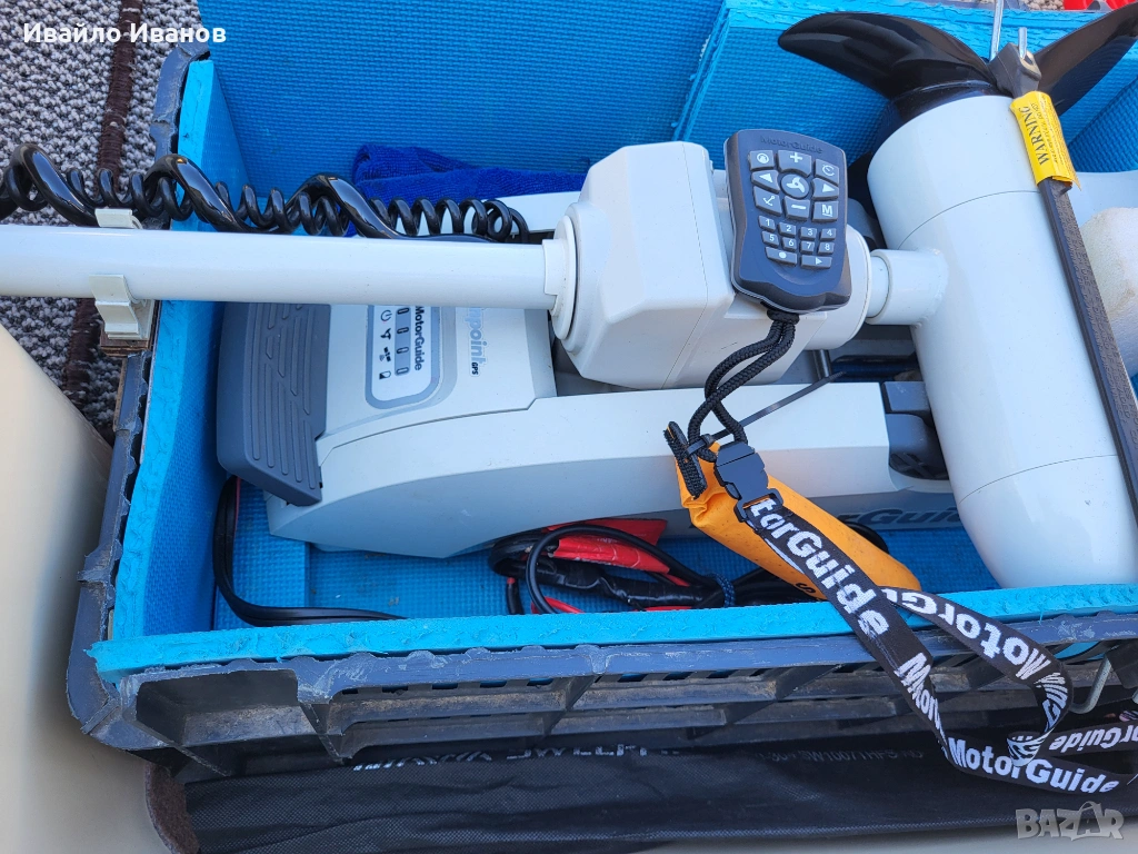 Продавам извънбордов ел. двигател за лодка, снимка 1