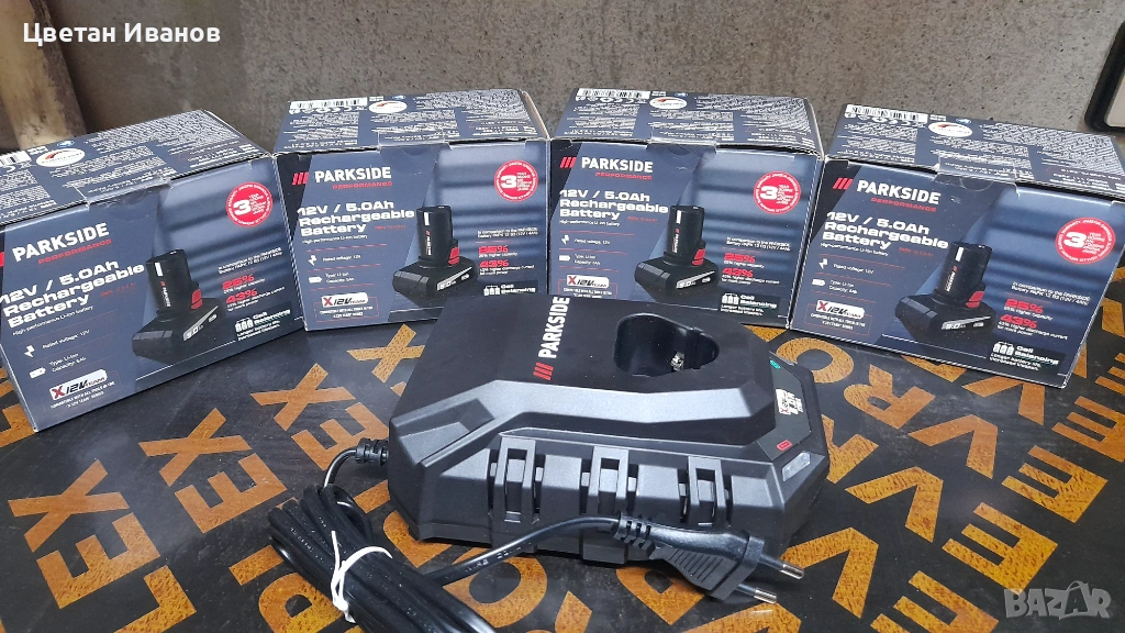 Зарядно 12v - 6A Parkside , снимка 1