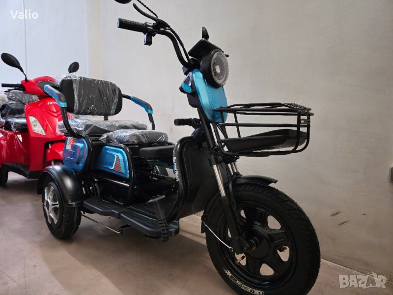 Триколка електрическа високопроходима 2000w/60v/25ah, снимка 1