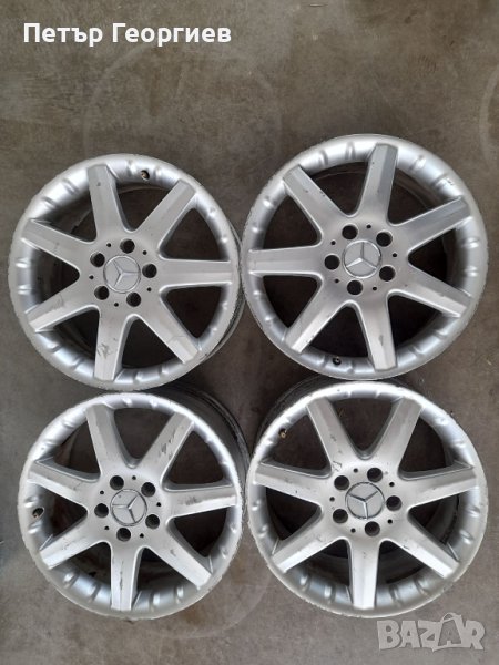 Оригинални Алуминиеви Джанти  Мерцедес -17ски  А.В класа, снимка 1