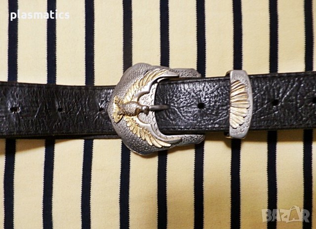 оригинален италиански кожен колан, снимка 1