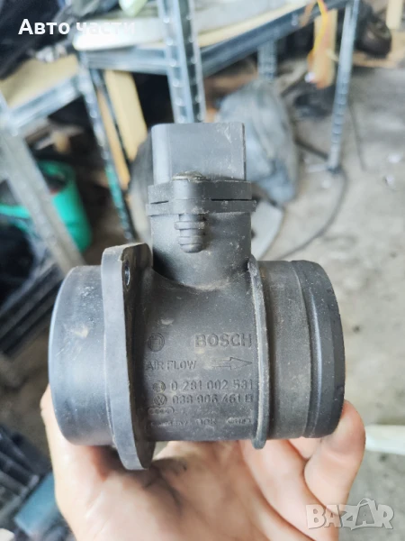 Дебитомер 0281002531 за VW Touran 1.9 TDI 105 hp AVQ (minivan), снимка 1