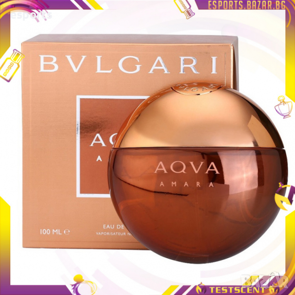 Bvlgari AQVA Amara 100ml тоалетна вода за мъже EDT Eau De Toilette 100мл, снимка 1