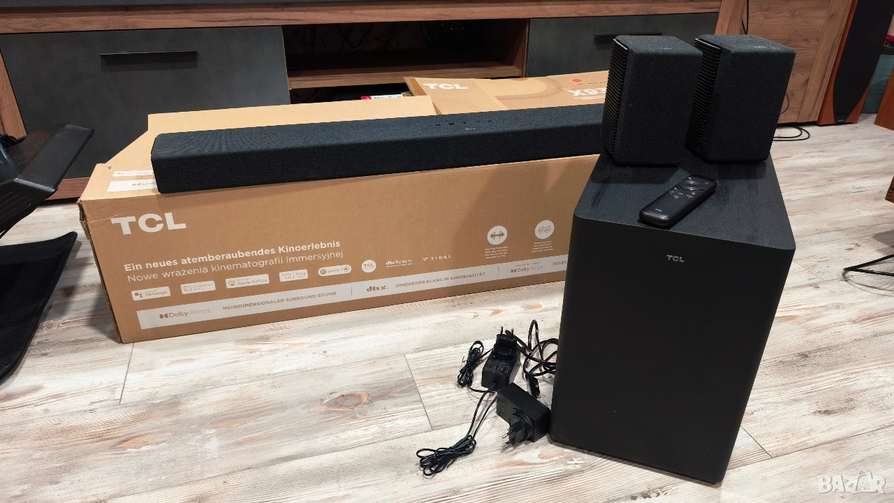 Soundbar TCL 7.1.4 Atmos X937U, снимка 1
