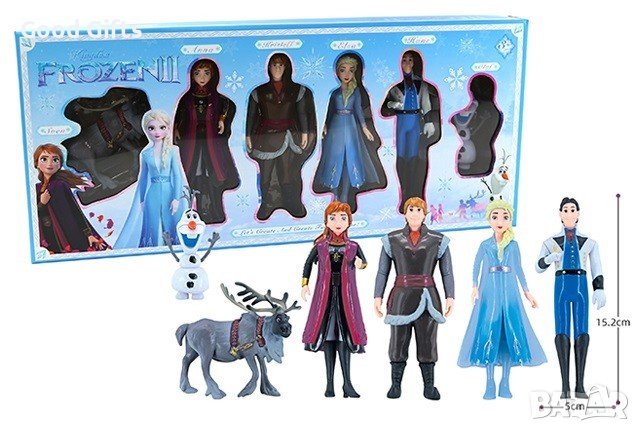 Детски играчки всички герои от Замръзналото кралство, снимка 1