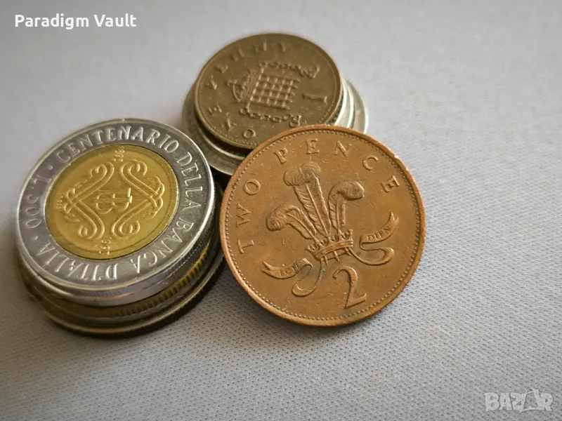 Монета - Великобритания - 2 пенса | 1987г., снимка 1