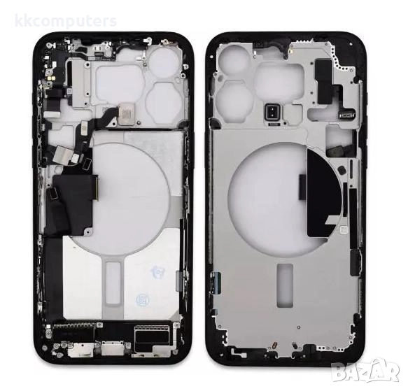 Среден борд за iPhone 15 Pro 6.1 / Черен / КЛАС B Баркод : 484268, снимка 1