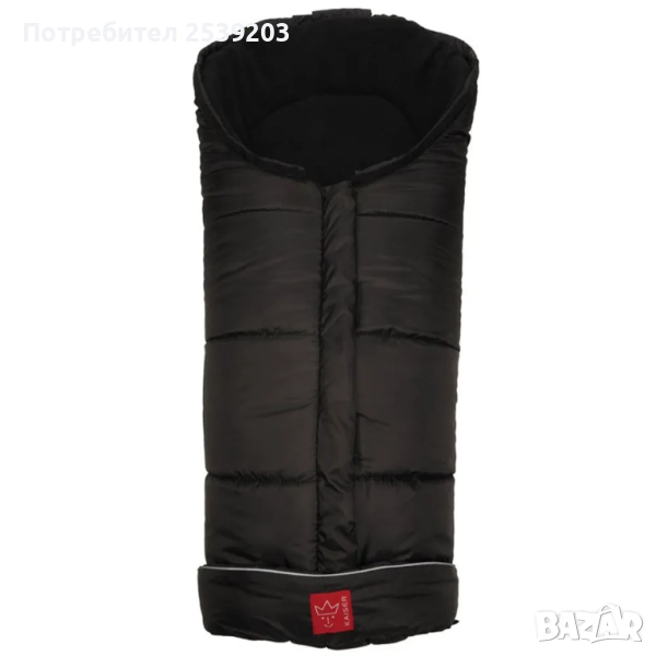 Чувал за детска количка с полар Kaiser с отвори за крачета, снимка 1