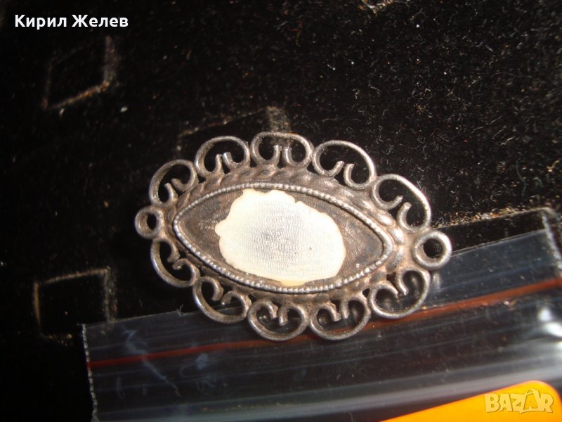 СРЕБЪРНА или ПОСРЕБРЕНА СТАРИННА БРОШКА 19430, снимка 1