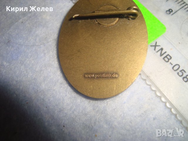 КОЛЕКЦИОНЕРСКА НЕМСКА БРОНЗОВА РЯДКА КРАСИВА ЗНАЧКА РЕЛИГИОЗНА ТЕМАТИКА 31311, снимка 9 - Колекции - 38026239