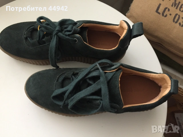 Дамски обувки от велур Samsøe Samsøe, снимка 7 - Дамски ежедневни обувки - 53925642