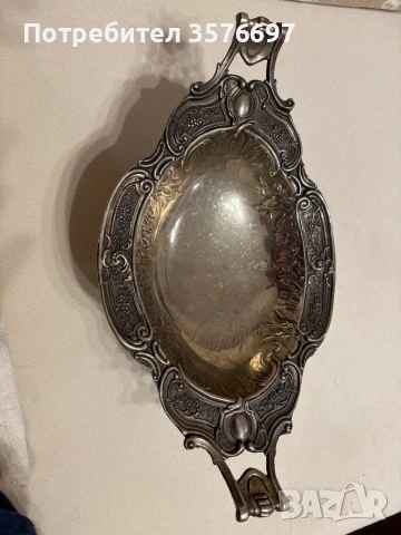 Посребрени прибори за сервиране, снимка 3 - Прибори за хранене, готвене и сервиране - 53100534