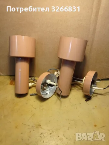 ретро нощна лампа аплик -НРБ, снимка 2 - Антикварни и старинни предмети - 49722321