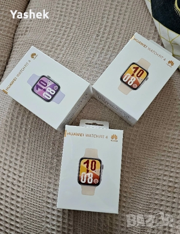 Продавам три чисто нови часовници Huawei Watch Fit 4, снимка 7 - Дамски - 52341448