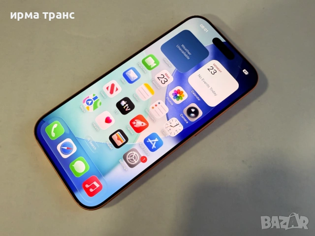 iPhone 17 Pro 512gb 100% батерия.Гаранция, снимка 2 - Apple iPhone - 53948938