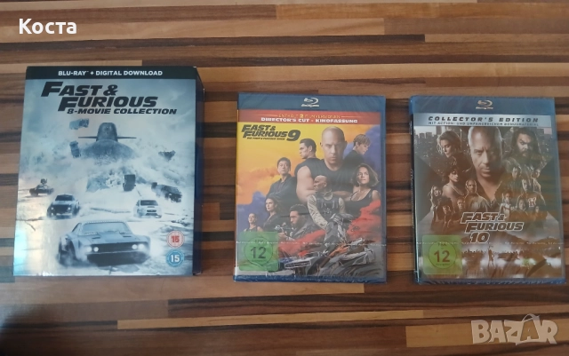 Fast and Furious(1-10) Blu-ray 