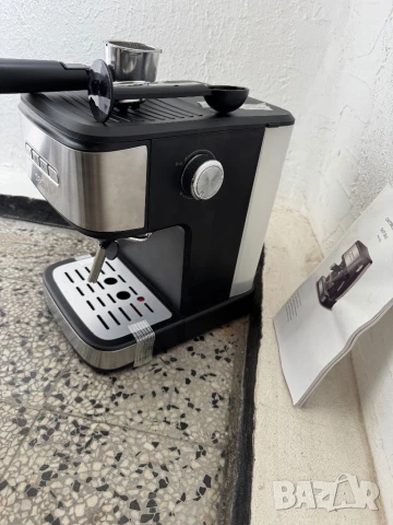 Еспресо Кафемашина Senya SYBF-CM008, Капучино Машина с Мляко Пенообразувач, 15 bar!, снимка 3 - Кафемашини - 51351093