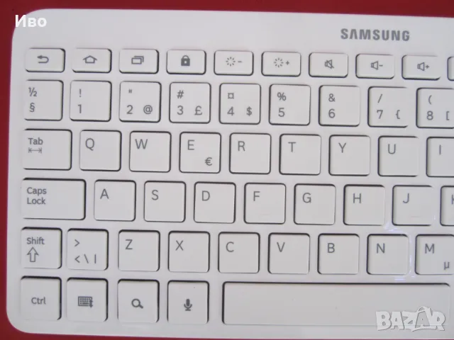 Bluetooth Клавиатура Samsung BKB-10 - Бялa, снимка 2 - Клавиатури и мишки - 50321934