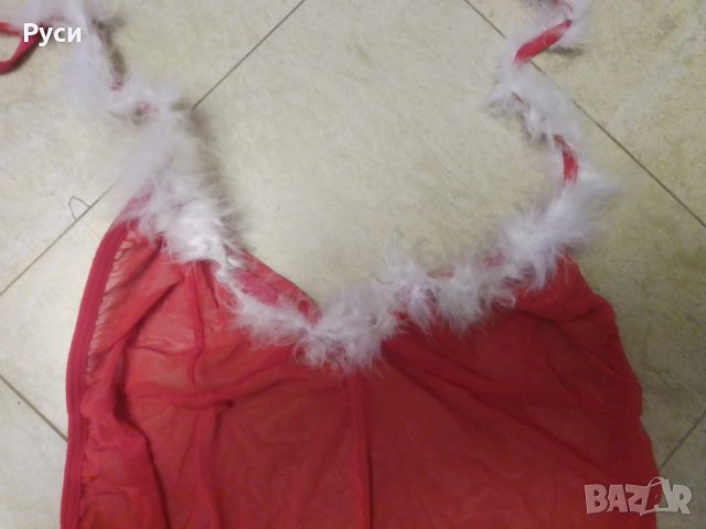 Секси коледна нощница 2, снимка 3 - Нощници - 42887275