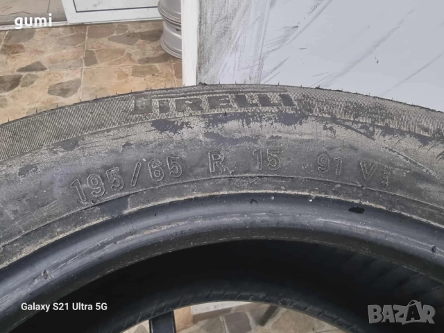 1бр летнa гумa 195/65/15 PIRELLI L04098 , снимка 3 - Гуми и джанти - 52167250