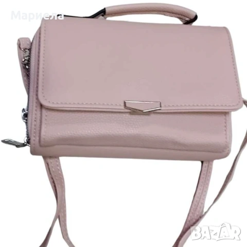 Стилна и компактна к. дамска чанта за през рамо с дълга дръжка., снимка 6 - Чанти - 53047841