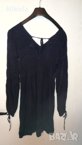 Дамска черна блуза Reserved №34 туника, блузон, снимка 13 - Блузи с дълъг ръкав и пуловери - 31780034