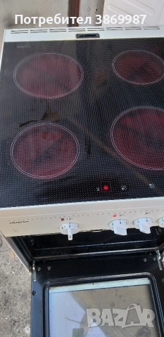 Печка със керамични котлони Siemens , снимка 6 - Печки, фурни - 52775138