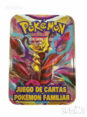 Карти Pokémon,  За игра, Метална кутия, Многоцветен, снимка 7 - Игри и пъзели - 40079777