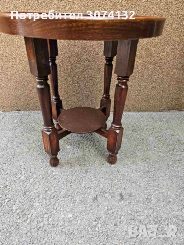 Помощна масичка в стил Рустик, снимка 3 - Маси - 52879099