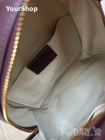 Раница PINKO чисто нова в цвят бордо, снимка 5 - Раници - 54061318