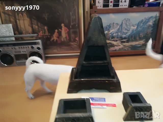 ПИРАМИДА 30Х22Х13СМ-ДЪРВО АНТИК 2003231151, снимка 12 - Антикварни и старинни предмети - 40067320