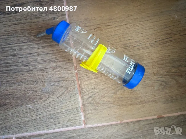 Поилка за гризачи- таралеж, заек, морско свинче, хамстер и др, снимка 3 - За гризачи - 55969305