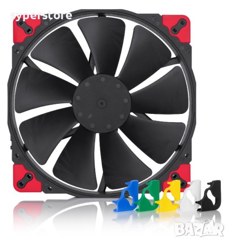 Вентилатор за компютър 200x200x30mm Noctua NF-A20-PWM-CH.BK.S SSO2 Bearing 4-pin PWM 800RPM 12V