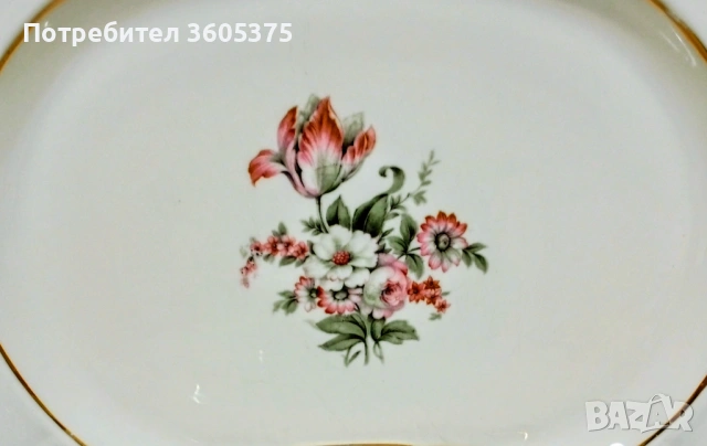 Съдове за сервиране от шведски костен порцелан , снимка 2 - Чинии - 54059053