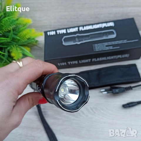 Фенер с LED светлина и електрошок Type 1101 Plus FL78