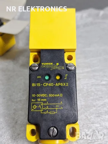 ИНДУКТИВЕН ДАТЧИК Bi15-CP40-AP6X2, снимка 2 - Резервни части за машини - 56198347