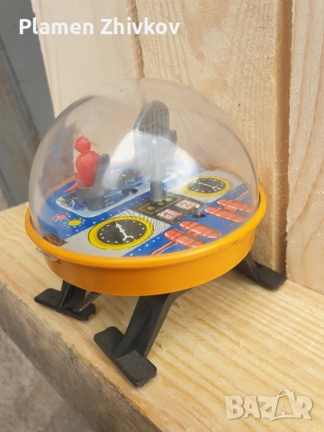 механична играчка с ключе -ЛУНОХОД, снимка 11 - Колекции - 53912931