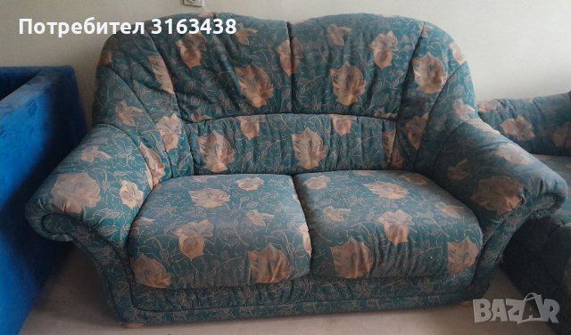 Дивани тройка + двойка, снимка 2 - Дивани и мека мебел - 37963321
