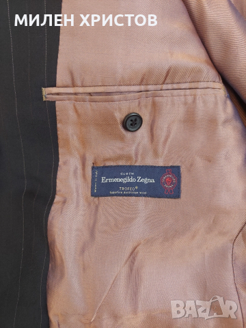 Ermenegildo Zegna Made in Italy 100% вълна-размер L(52R), снимка 2 - Сака - 52920755